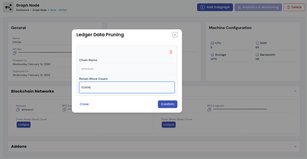 Polygon CDK Chain Data Indexing